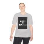 Unisex Moisture Wicking Tee - 'Keep It Simple' Workout Shirt