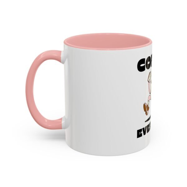 Running Coffee Mug - Funny Coffee Lover Gift, Cute Ceramic Cup for Every Day, Perfect for Birthdays, Christmas, Tea Lovers