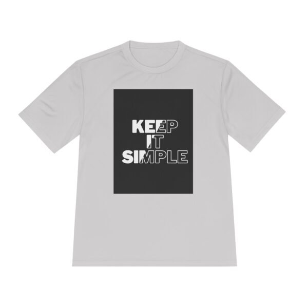Unisex Moisture Wicking Tee - 'Keep It Simple' Workout Shirt