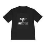 Unisex Moisture Wicking Tee - 'Keep It Simple' Workout Shirt