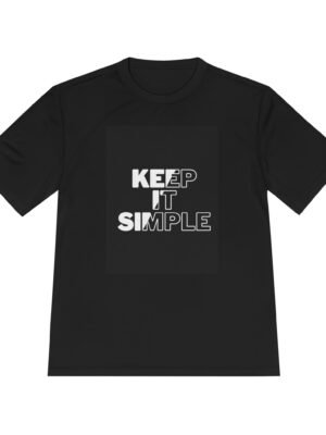 Unisex Moisture Wicking Tee - 'Keep It Simple' Workout Shirt