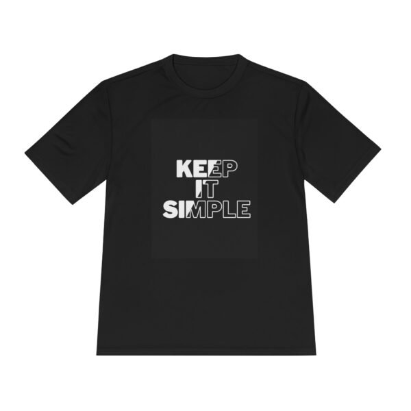 Unisex Moisture Wicking Tee - 'Keep It Simple' Workout Shirt