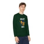 Youth Long Sleeve Volleyball Tee - Perfect for Sports Enthusiasts