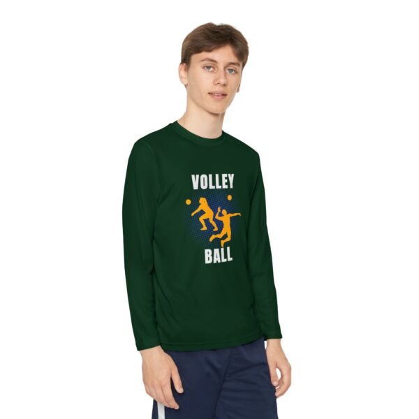 Youth Long Sleeve Volleyball Tee - Perfect for Sports Enthusiasts