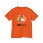 Kids Keep Calm Bear T-Shirt - Fun & Cozy Everyday Tee