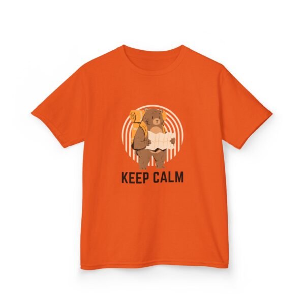 Kids Keep Calm Bear T-Shirt - Fun & Cozy Everyday Tee