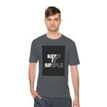 Unisex Moisture Wicking Tee - 'Keep It Simple' Workout Shirt