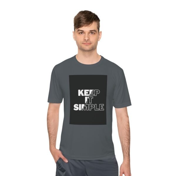 Unisex Moisture Wicking Tee - 'Keep It Simple' Workout Shirt