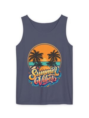 Summer Vibes Unisex Tank Top - Beach-Ready Apparel for Vacation & Warm Days