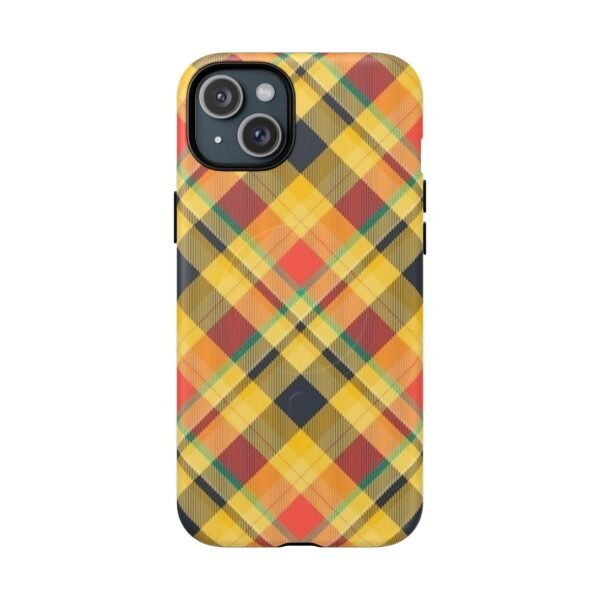 Plaid Tough Magnetic Phone Cases | Stylish, Durable, Protective Gift for Him or Her, Unique Pattern, Everyday Use, Holiday Essentials