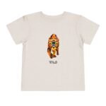 Wild Animal Toddler Tee | Cute Kids' Shirt for Playtime, Safari Party, Birthday Gift, Wild Child Outfit, Stylish Kids Apparel