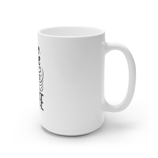 Life Begins After Coffee Mug, Inspirational Quote Coffee Cup, Gift for Coffee Lovers, Cute Office Mug, 11oz and 15oz Sizes