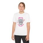 Youth Elephant Graphic Tee - "Hug Me If You Love Me"