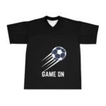 Unisex Football Jersey - 'Game On' Sports Apparel for Soccer Fans