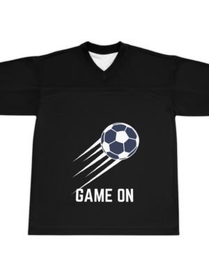Unisex Football Jersey - 'Game On' Sports Apparel for Soccer Fans