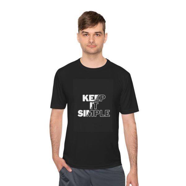 Unisex Moisture Wicking Tee - 'Keep It Simple' Workout Shirt