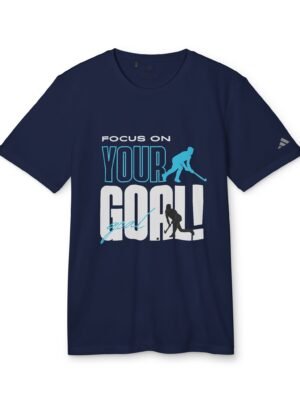 Motivational Adidas Unisex Sport T-Shirt - Focus on Your Goal