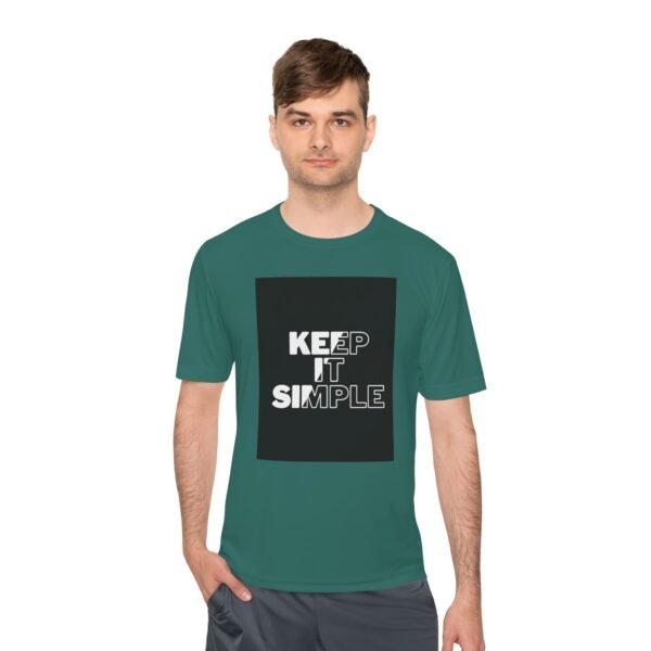 Unisex Moisture Wicking Tee - 'Keep It Simple' Workout Shirt
