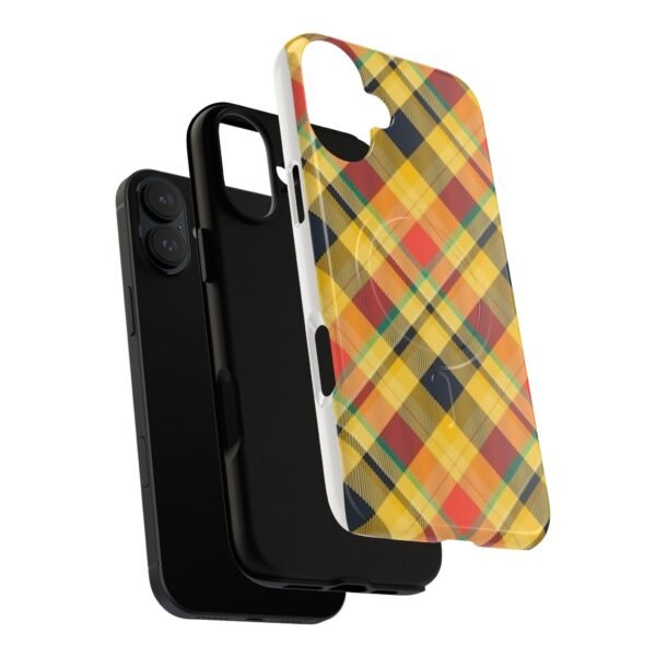 Plaid Tough Magnetic Phone Cases | Stylish, Durable, Protective Gift for Him or Her, Unique Pattern, Everyday Use, Holiday Essentials