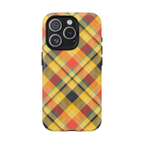 Plaid Tough Magnetic Phone Cases | Stylish, Durable, Protective Gift for Him or Her, Unique Pattern, Everyday Use, Holiday Essentials