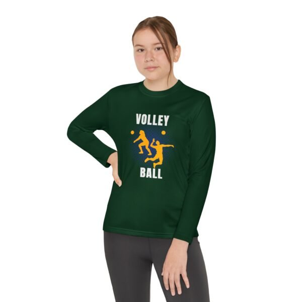 Youth Long Sleeve Volleyball Tee - Perfect for Sports Enthusiasts