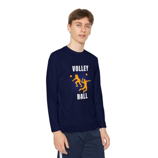 Youth Long Sleeve Volleyball Tee - Perfect for Sports Enthusiasts