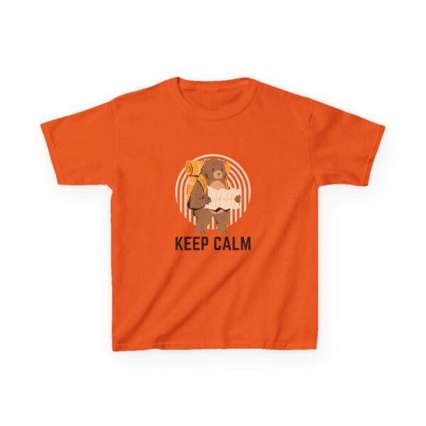 Kids Keep Calm Bear T-Shirt - Fun & Cozy Everyday Tee