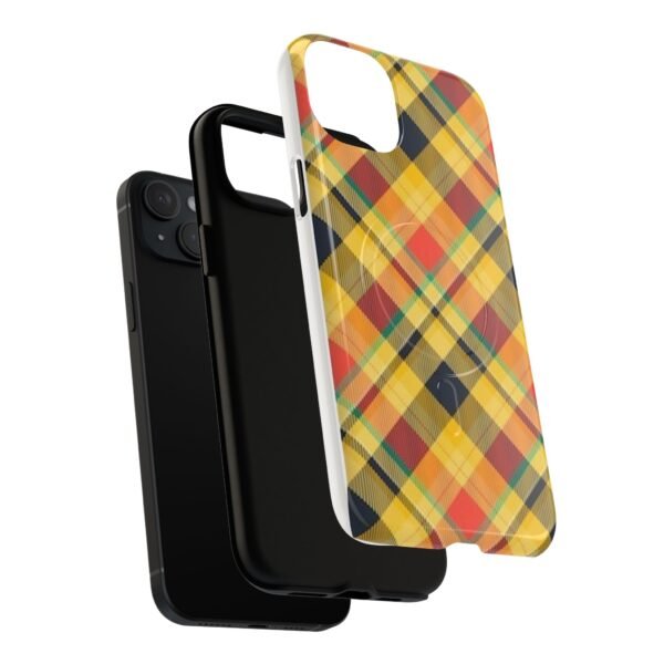 Plaid Tough Magnetic Phone Cases | Stylish, Durable, Protective Gift for Him or Her, Unique Pattern, Everyday Use, Holiday Essentials