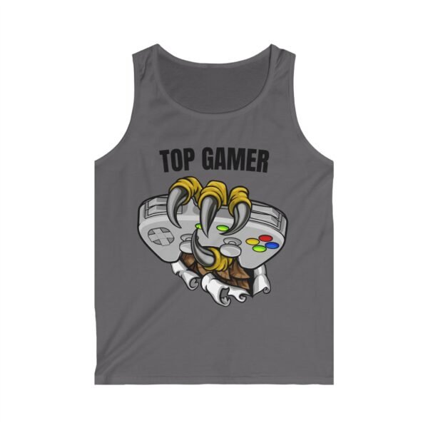 Top Gamer Men's Softstyle Tank Top – Perfect for Gamers!