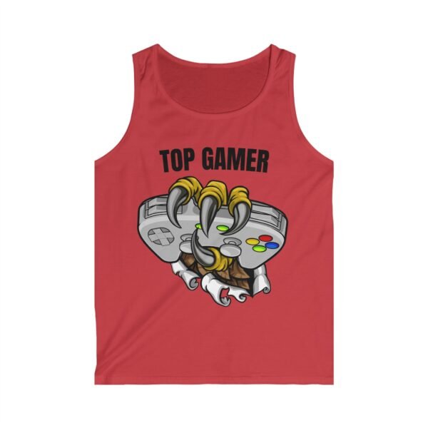 Top Gamer Men's Softstyle Tank Top – Perfect for Gamers!