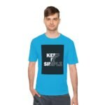 Unisex Moisture Wicking Tee - 'Keep It Simple' Workout Shirt