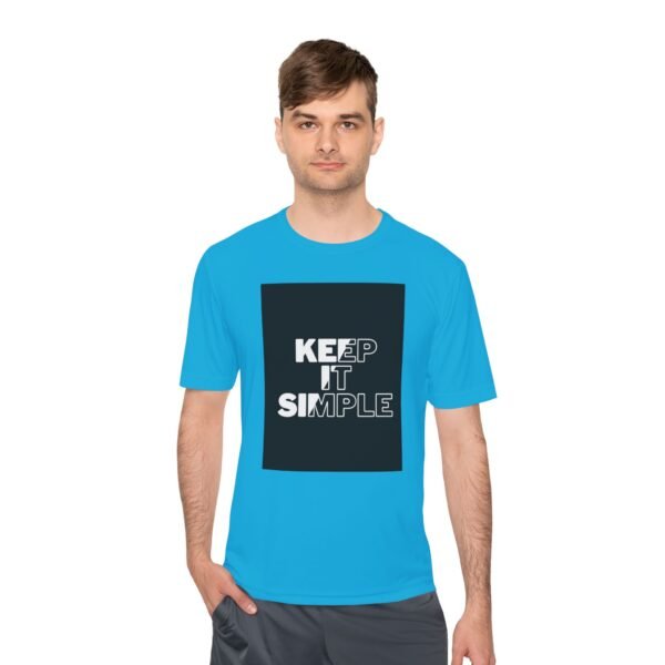 Unisex Moisture Wicking Tee - 'Keep It Simple' Workout Shirt