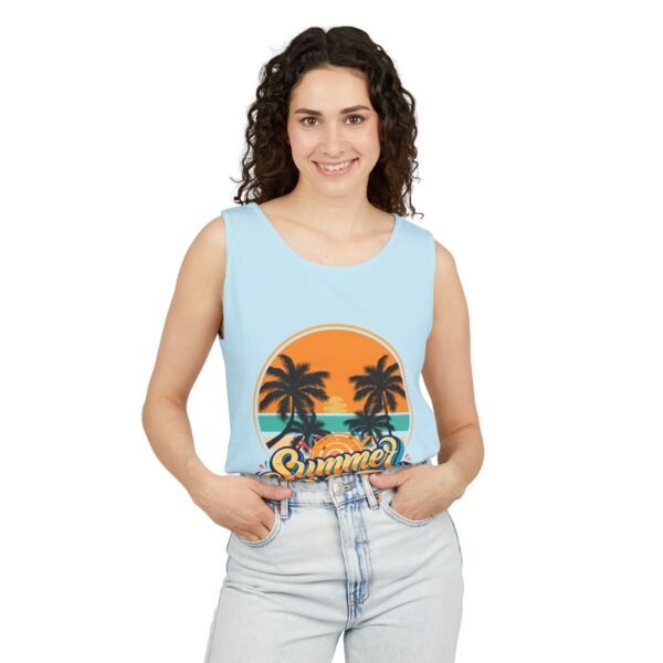 Summer Vibes Unisex Tank Top - Beach-Ready Apparel for Vacation & Warm Days