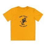 Youth Competitor Tee - One Team One Dream Football Shirt for Young Athletes