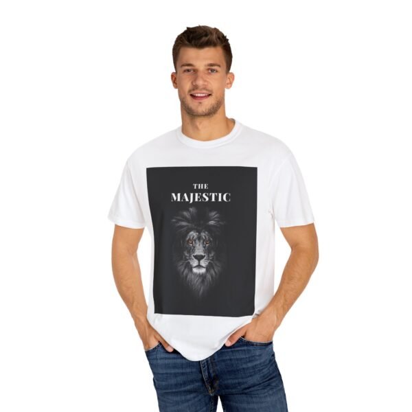 Majestic Lion Unisex Garment-Dyed T-Shirt