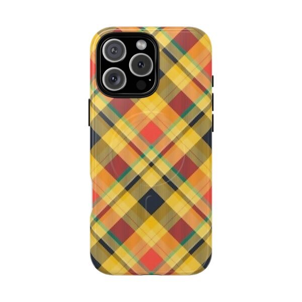 Plaid Tough Magnetic Phone Cases | Stylish, Durable, Protective Gift for Him or Her, Unique Pattern, Everyday Use, Holiday Essentials