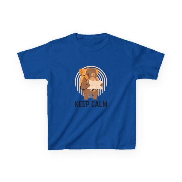Kids Keep Calm Bear T-Shirt - Fun & Cozy Everyday Tee