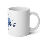Father's Day Jumbo Mug, 20oz Coffee Cup, Gift for Dad, Happy Father's Day, Large Ceramic Mug, Personalized Drinkware