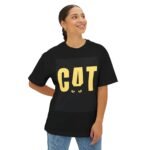 Cat-Themed Unisex Oversized Tee - Perfect for Cat Lovers