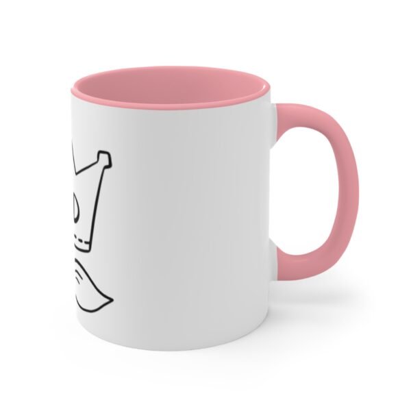 Dad Crown Accent Mug, Funny Coffee Cup for Father's Day, Gift for Dad, Unique Dad Mug, Dad Appreciation Gift
