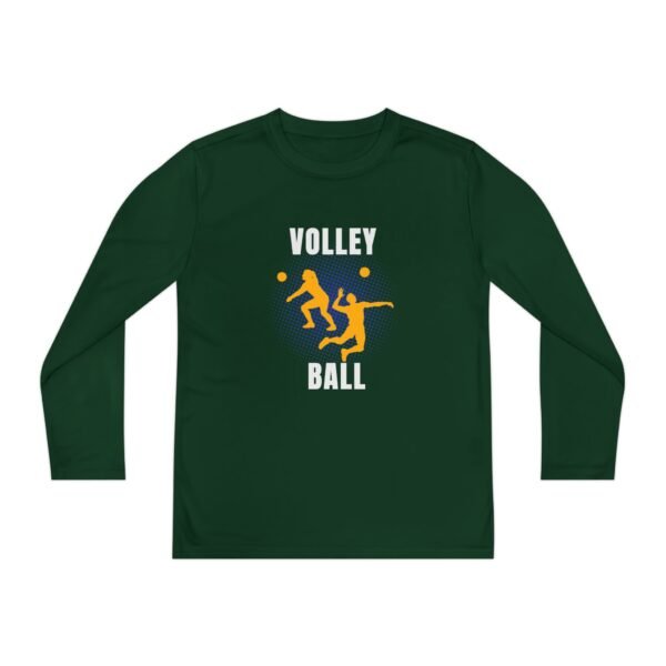 Youth Long Sleeve Volleyball Tee - Perfect for Sports Enthusiasts