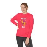 Youth Long Sleeve Volleyball Tee - Perfect for Sports Enthusiasts