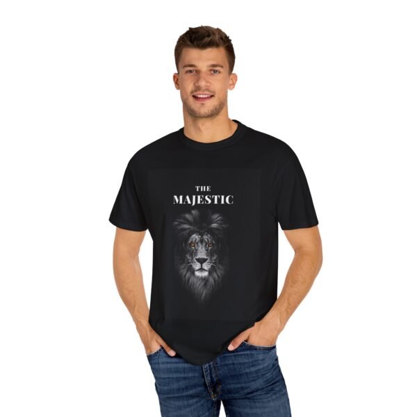 Majestic Lion Unisex Garment-Dyed T-Shirt