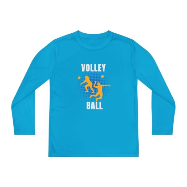 Youth Long Sleeve Volleyball Tee - Perfect for Sports Enthusiasts