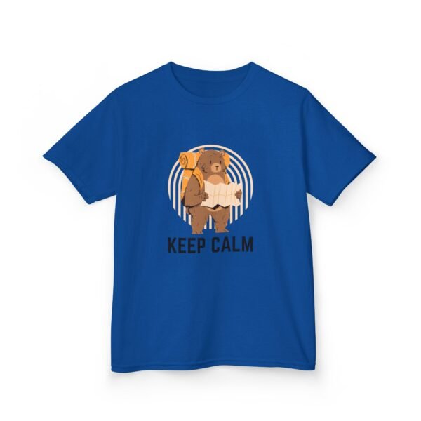 Kids Keep Calm Bear T-Shirt - Fun & Cozy Everyday Tee
