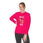 Youth Long Sleeve Volleyball Tee - Perfect for Sports Enthusiasts
