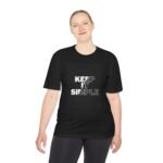 Unisex Moisture Wicking Tee - 'Keep It Simple' Workout Shirt