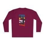 Unisex Lightweight Long Sleeve Tee – Basketball Dunk Design