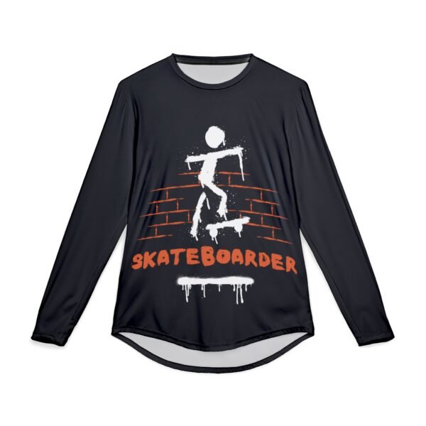 Skateboarder UV Protection Long Sleeve Shirt for Men