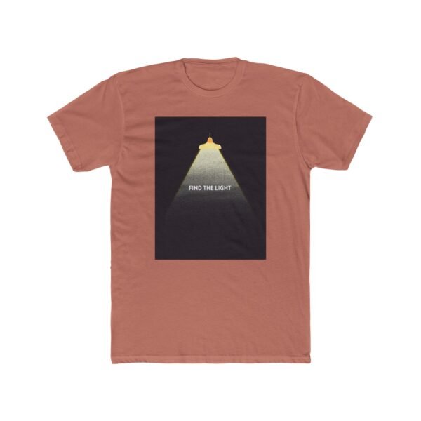 Find the Light Unisex Cotton Crew Tee - Inspirational Graphic T-Shirt